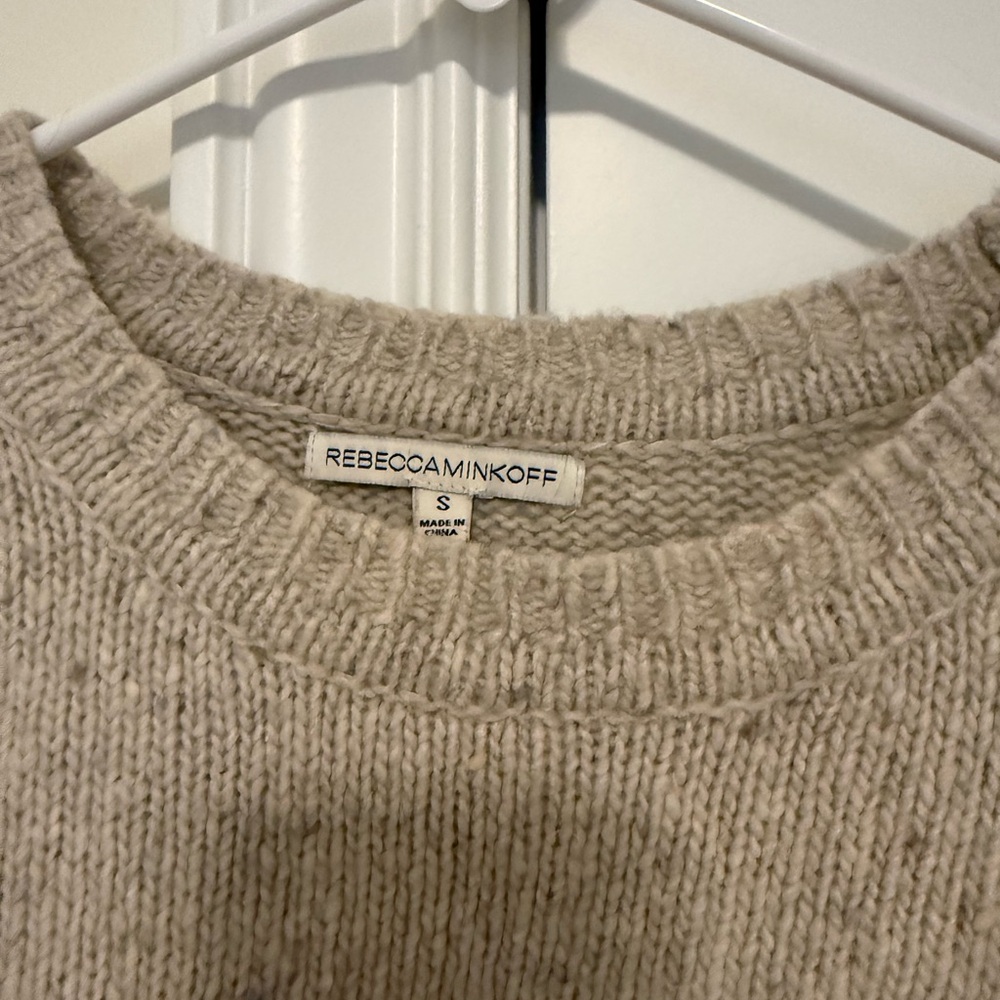 Rebecca Minkoff Neutral Wool Sweater - Picture 4 of 4